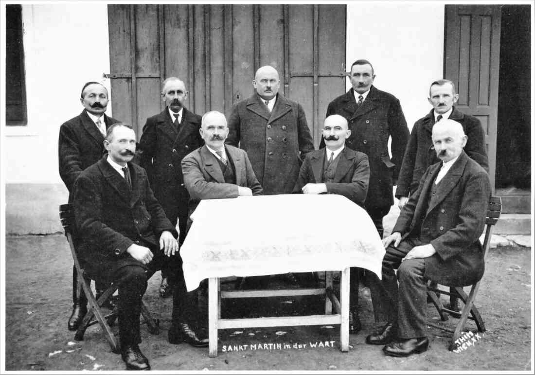 St. Martin: Gemeinderat - Wölfel/Korbadits/Konrath/Sam/Hofbauer/Guger/Stelzer/Konrath/Ratz