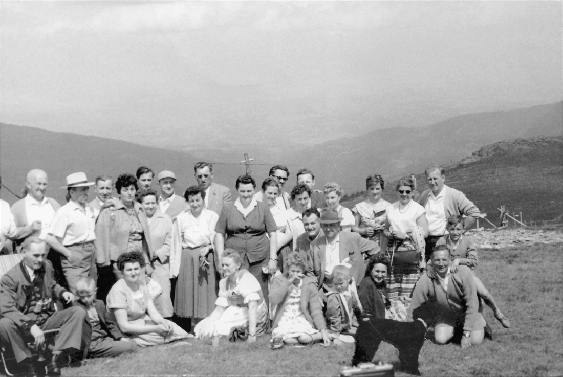 Ausflug des Gewerbevereins auf den Hochwechsel (Wagner/Scherber/Stieber/Auer/Imre/Hadek/Dampf/Ulreich/Posch/Hofmann/Blasy-Dellacher)