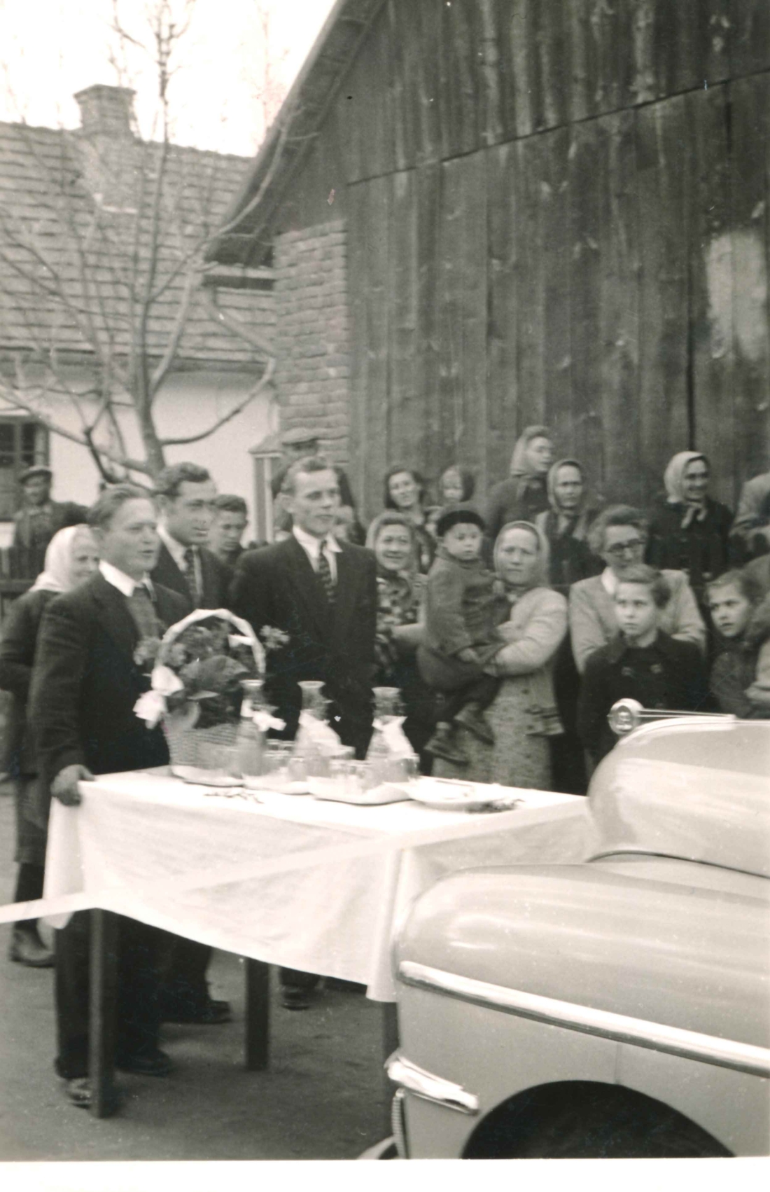 Vorziehens bei der HZ Adolf Frey und Anna Wacholder am 27. Juni 1948 - Sterniczky/Böcskör/Grof