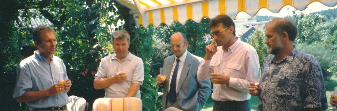 DI Dieter Leirer feiert seinen 50. Geburtstag: ein Apperitiv zum Empfang