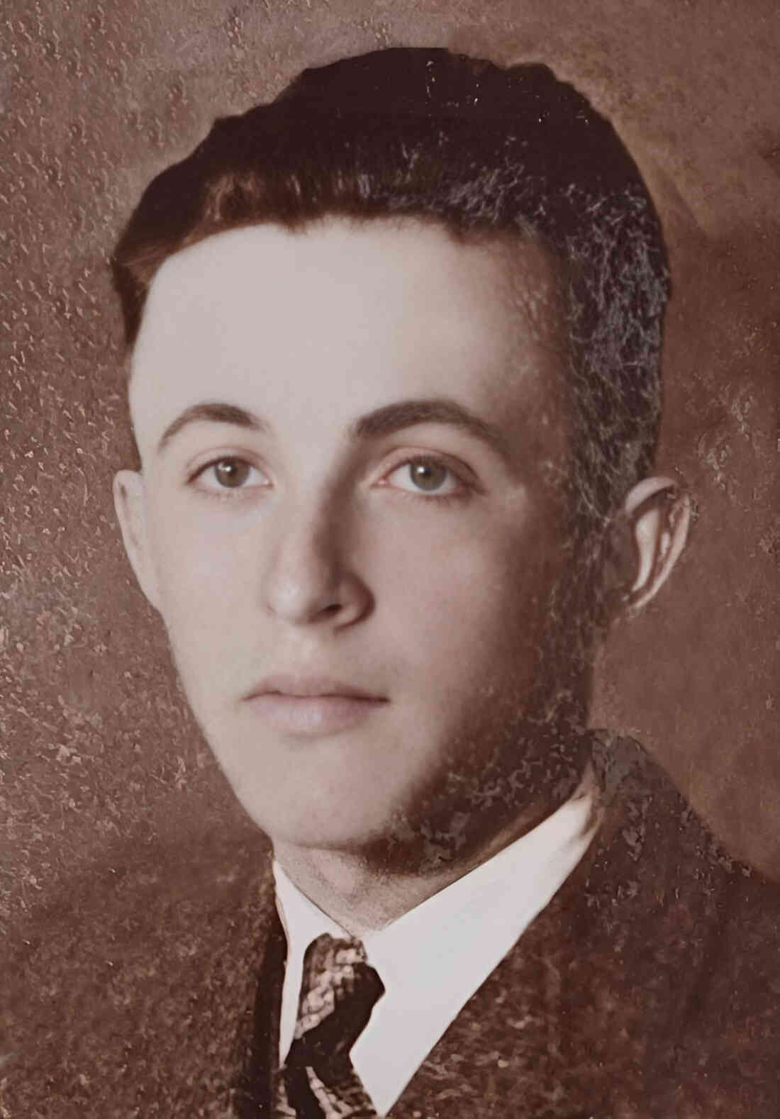 Jozsef  / Josef Gaal (*1923/+1943) - gefallen als Soldat der Deutschen Wehrmacht - OW 110 / Semmelweisgasse 6 (Portrait)