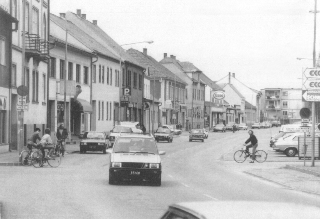 Blick in die Wienerstraße gegen NW