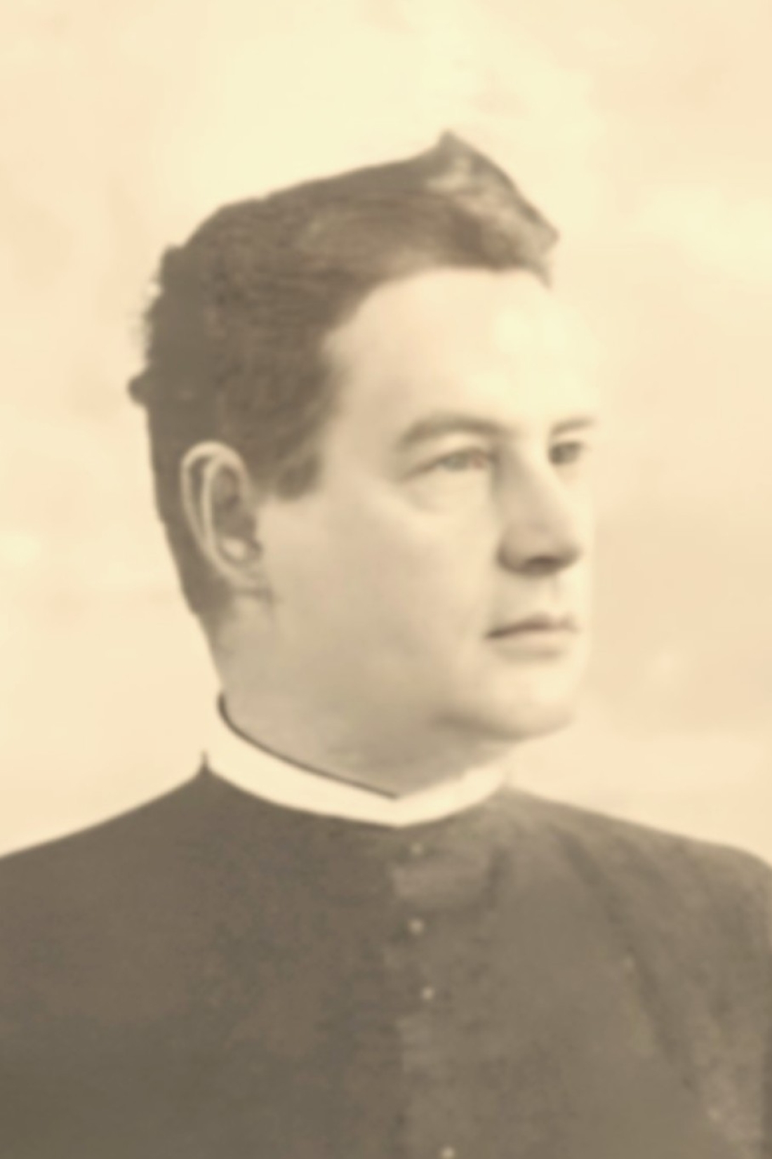 Röm. kath. Pfarrer und Prälat Stefan Kincs/Kincz (*1867/+1942) - Portrait