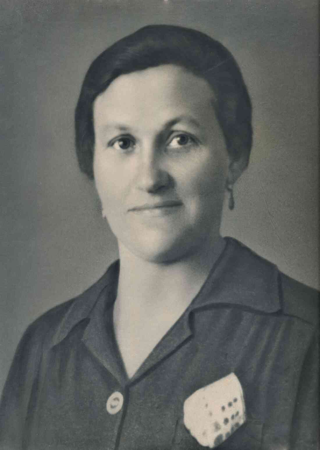 Johanna Schrammel (geb. Garber, *1906/+1973) - Portrait