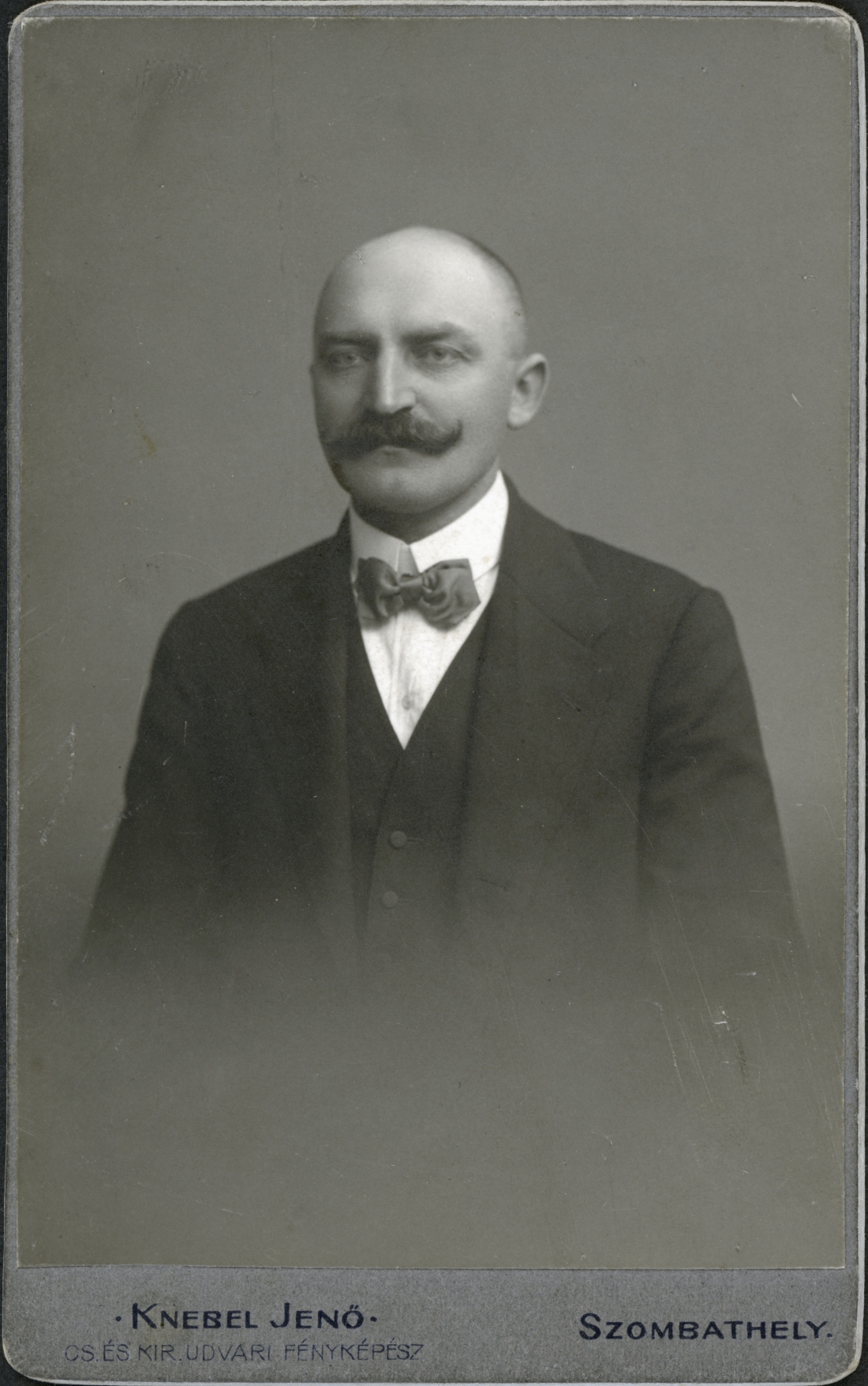 Firma Fliegenschnee (OW 574/Wienerstraße 14): Der Firmengründer Johann Fliegenschnee (*1851/+1932) - Portrait