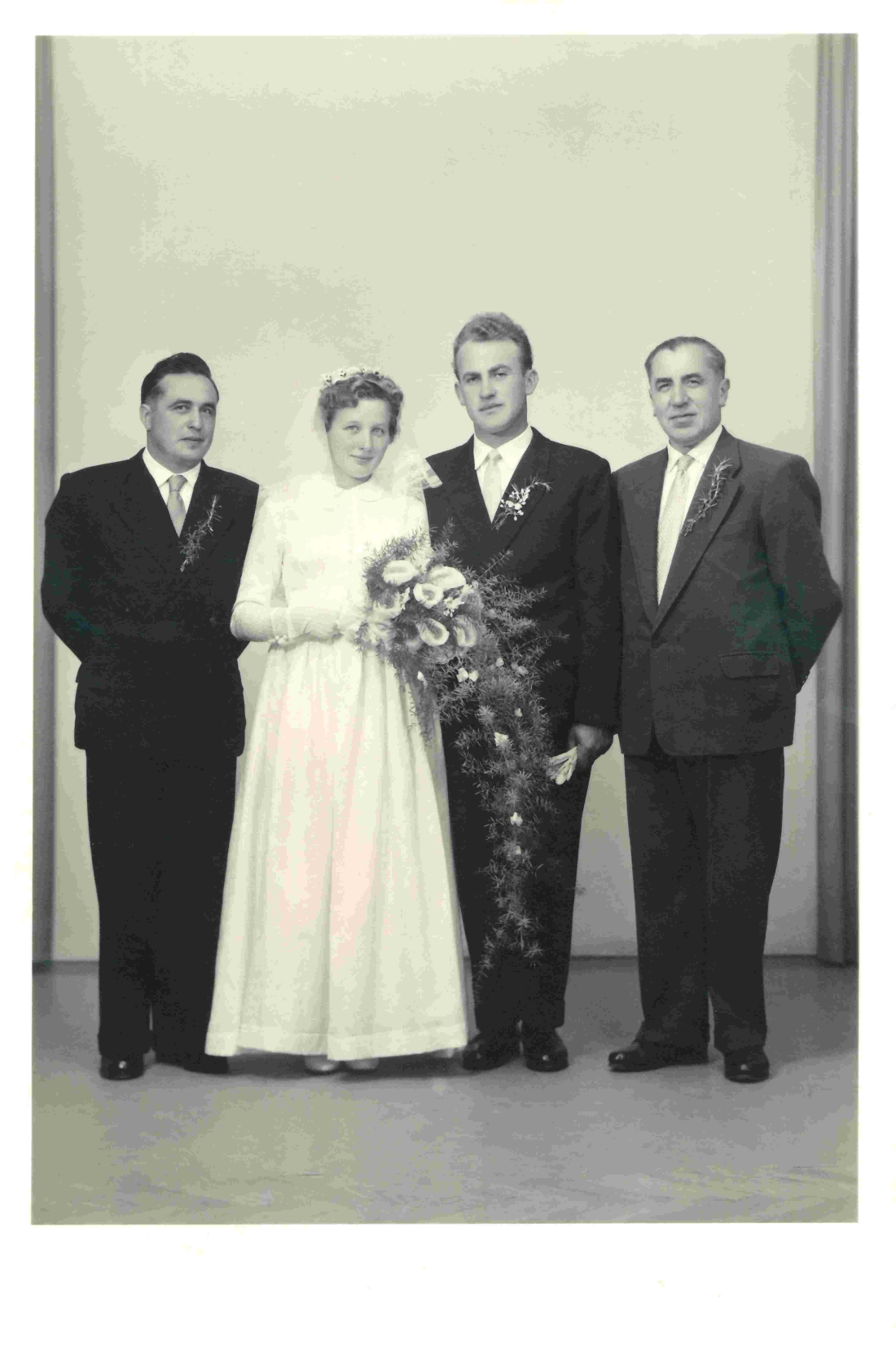Hochzeit Helene Zambo und Ludwig Benedek