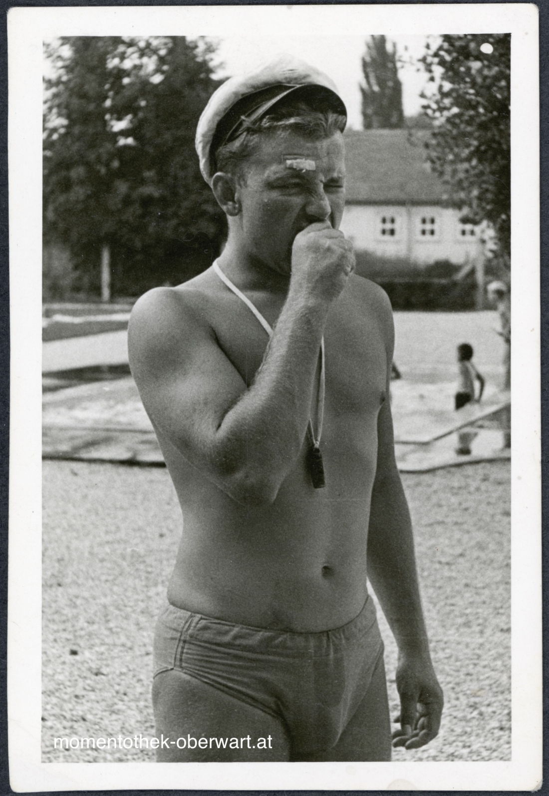 Bademeister Alfred Übelher, der "Gorell-Fredi"