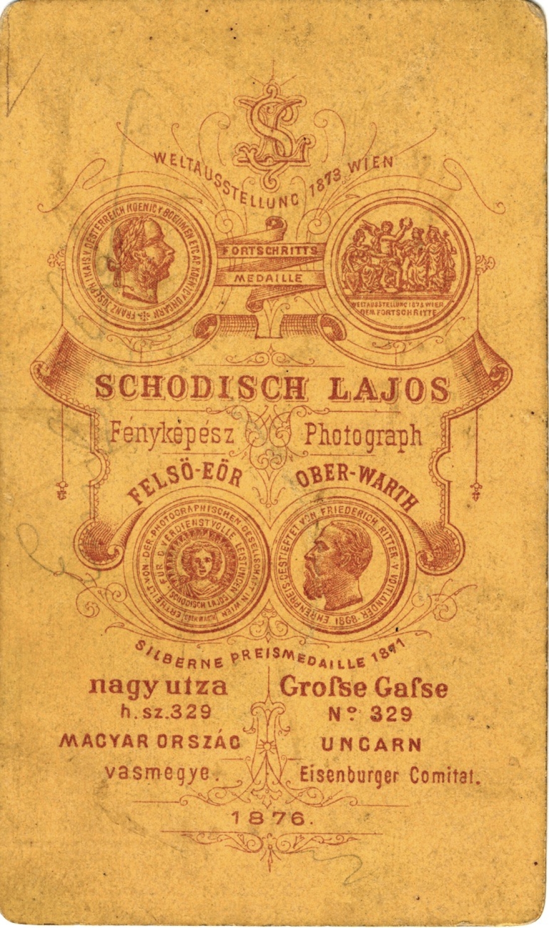 Photograph Ludwig Schodisch (Grazer Straße 49): Auszeichnungen