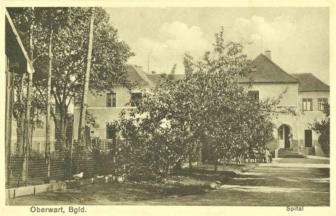 Krankenhaus (Spitalgasse / heute Dr.-Emmerich-Gyenge-Platz) - "Spital": Verwaltungsgebäude