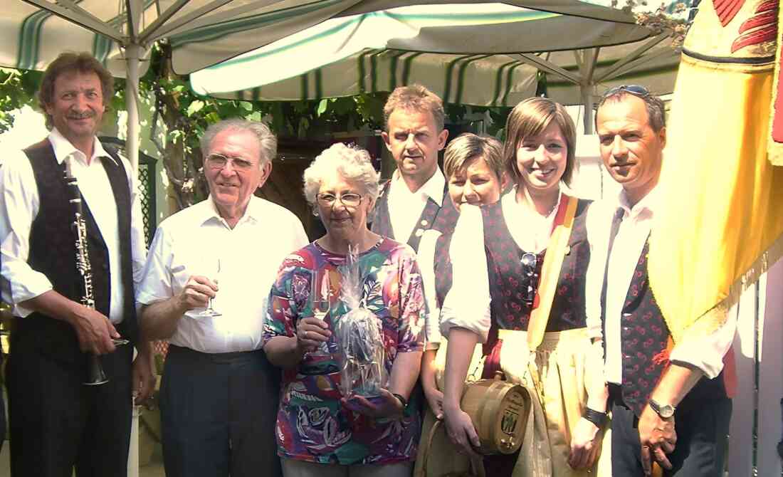 Die Stadtkapelle gratuliert Bgm. Michael Racz zum 75. Geburtstag - Baumgartner/Schober/Frühmann/Adorjan/Jezerniczky