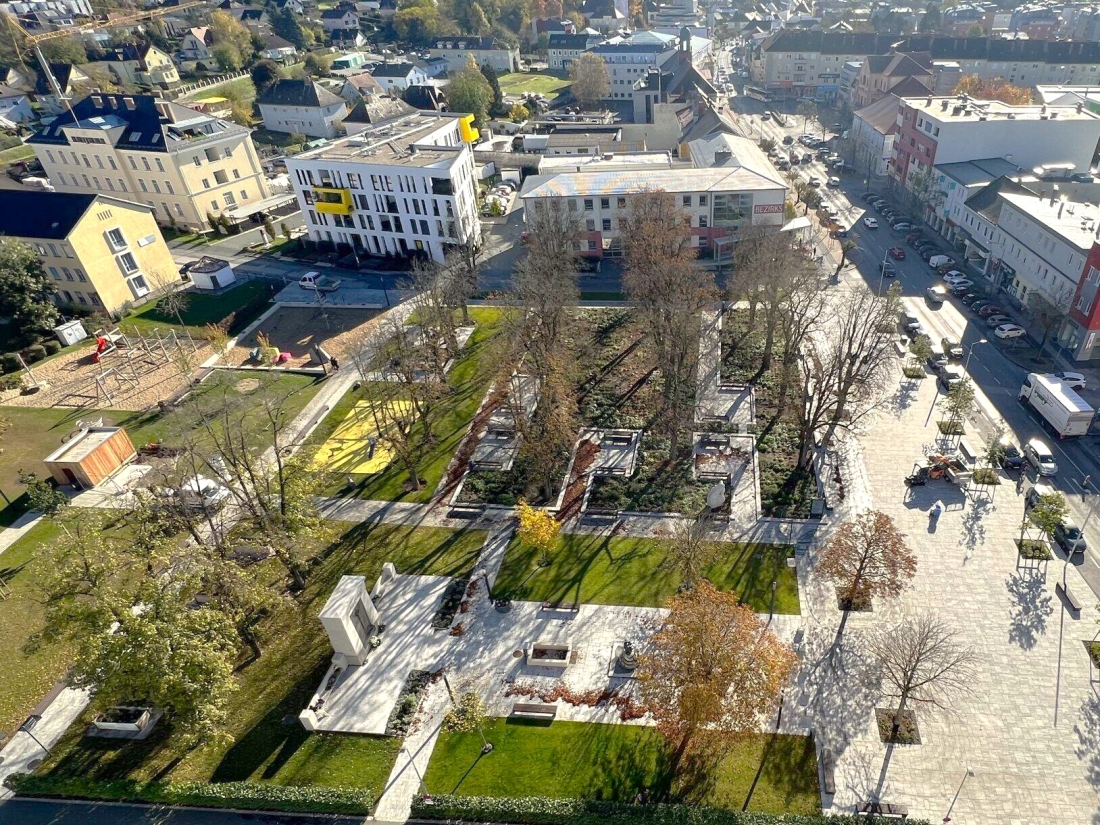 Umgestaltung des Stadtparks in den Neuer Stadtgarten - Kleine Geschichte des Parks