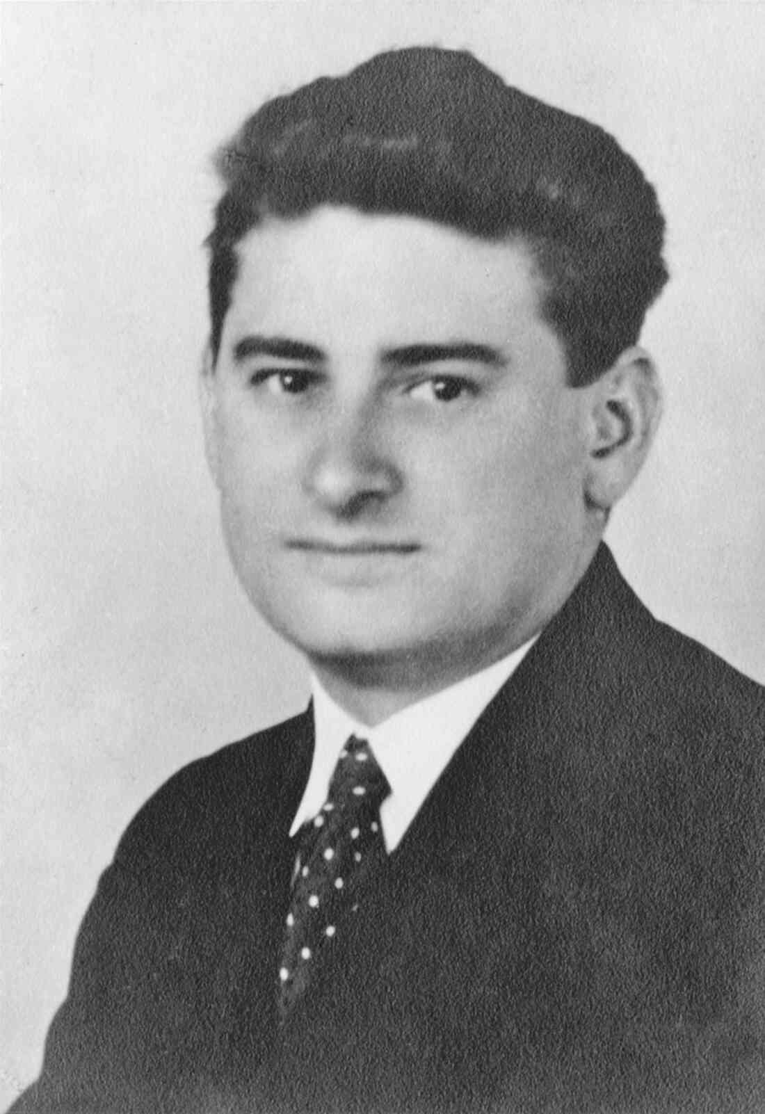 Josef Seper *1907 / +1943 - Widerstandskämpfer / Konsummitarbeiter (Portrait)