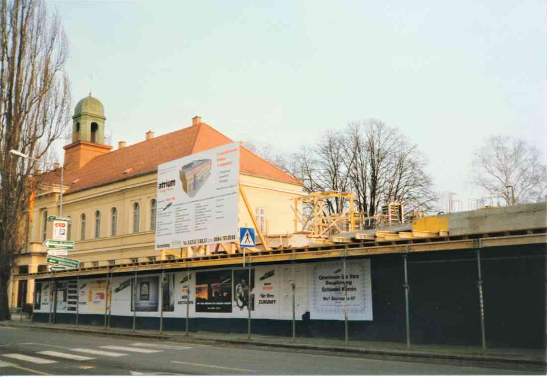 Atrium (Hauptplatz 11): Das Erdgeschoss ist fertig