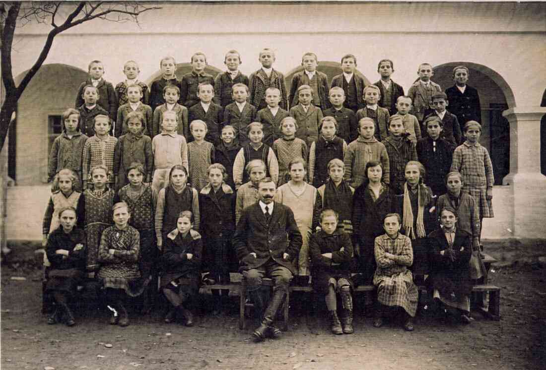 Reformierte Schule: Klassenfoto