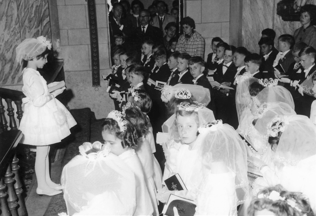 Röm. kath. Pfarrgemeinde: Hl. Erstkommunion  1964
