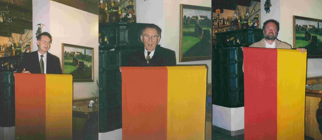 St. Martin: Jahreshauptdienstbesprechung 2002 der Feuerwehr - die Reden der Oberwarter Stadtführung (Volcic/Racz/Pongracz)