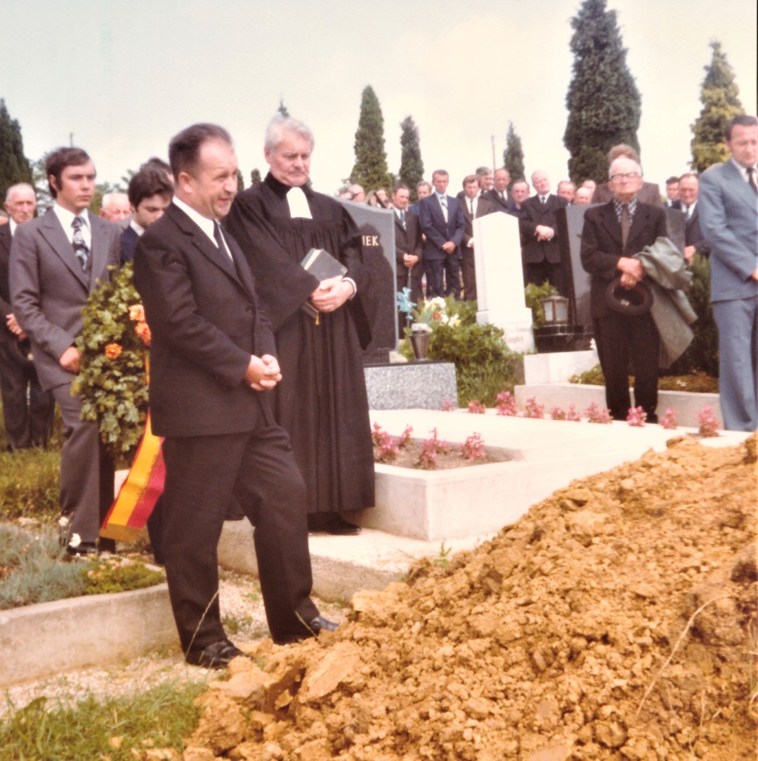 Begräbnis Julius "Jussi" Nemeth jun. (*1949/+1978) - Teleky/Jandrasits