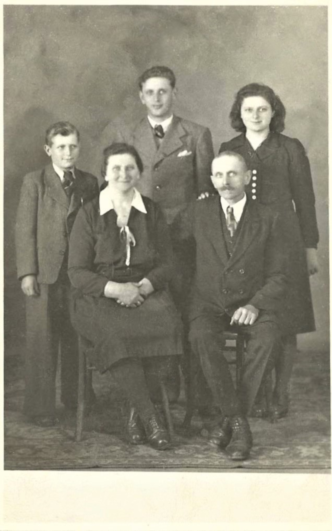 Familie Michael (*1896/+1966) und Justine (geb. Garber, *1905/+1981) Mohat - OW 420 / Dornburggasse 31