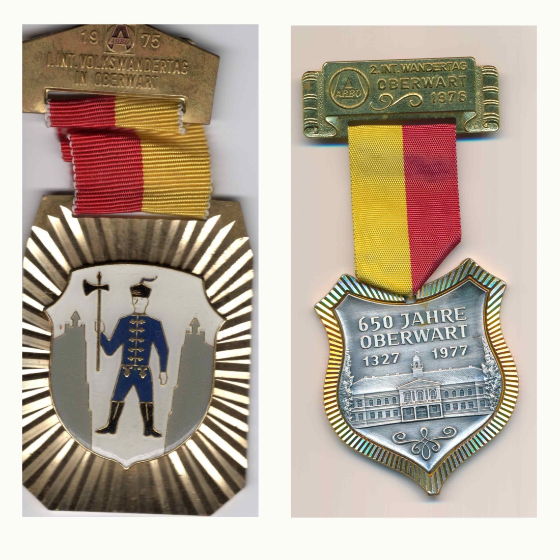 ARBÖ-Wandertage: Teilnahme-Medaillen zum Anstecken