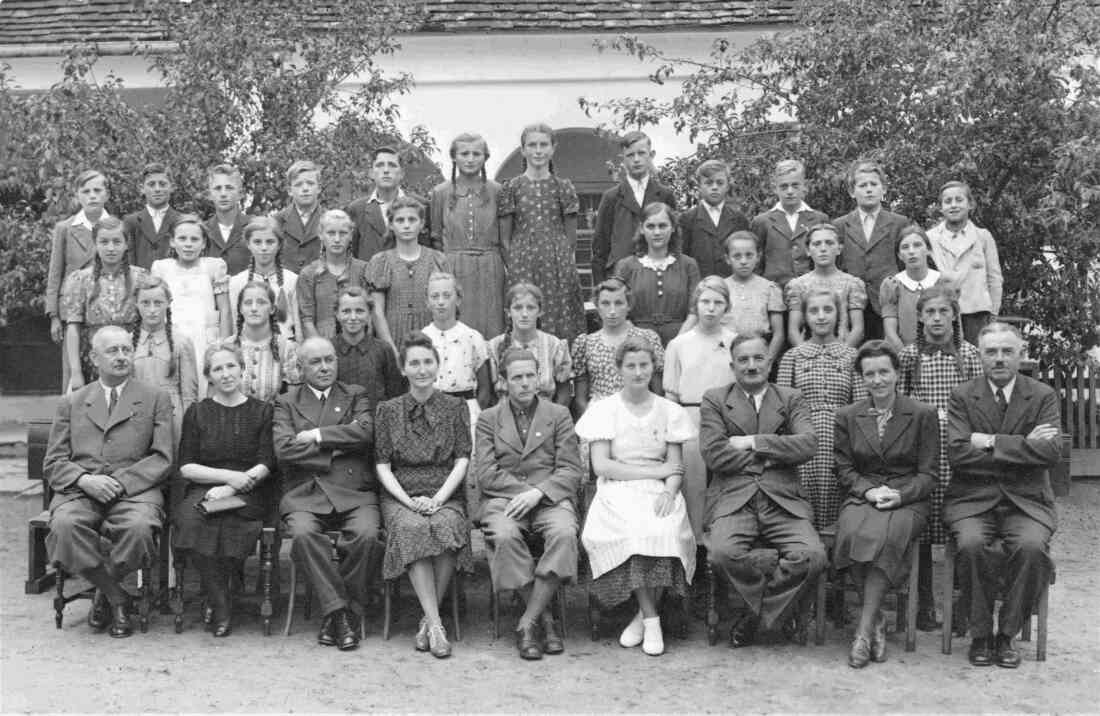 Klassenfoto der Reformierten Schule (Jahrgang 1927)