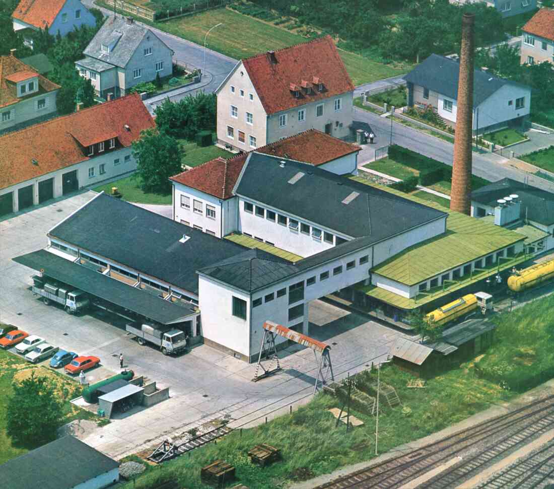 Die Betriebsgebäude der Genossenschaftsmolkerei (Molkereistraße 8)