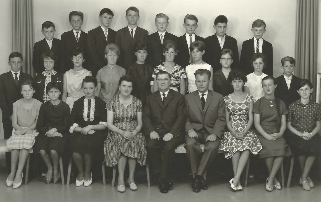 Volksschulabschlussklasse 1962/1963 - Szekely/Schaffer/Erdely