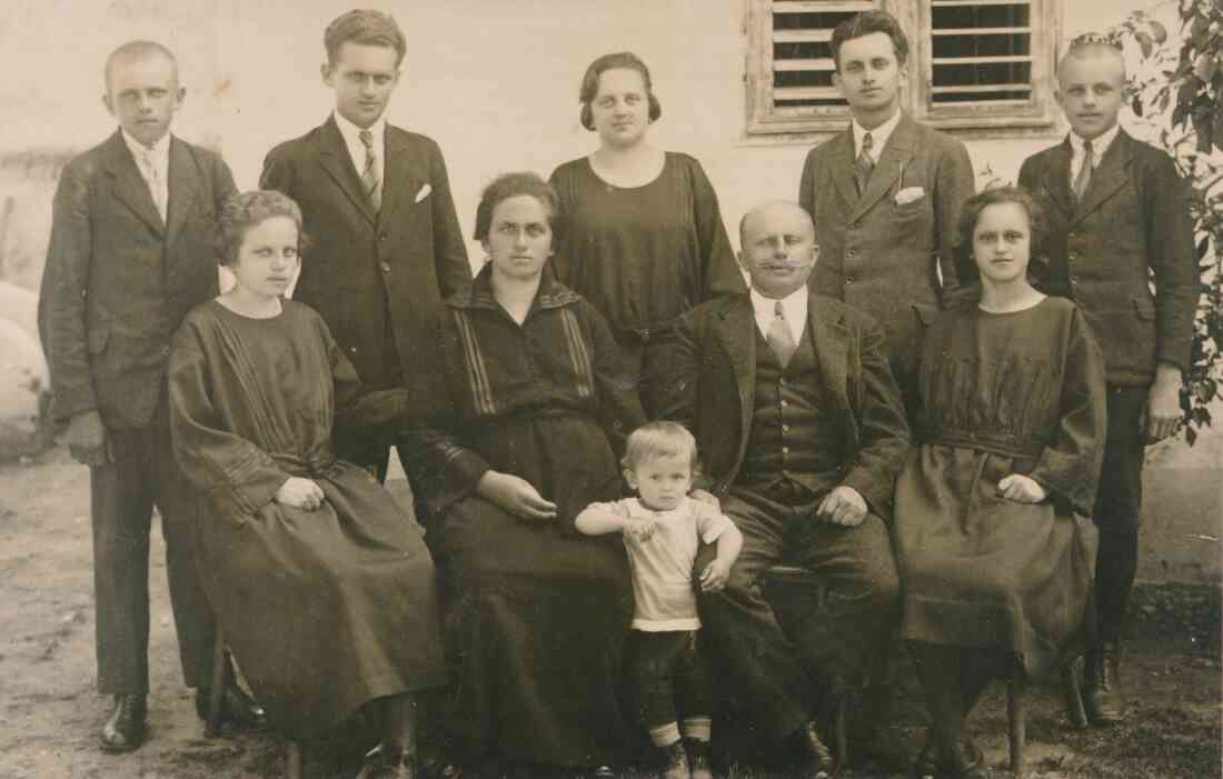 Familie Ludwig Schober (Spenglermeister) - Portrait