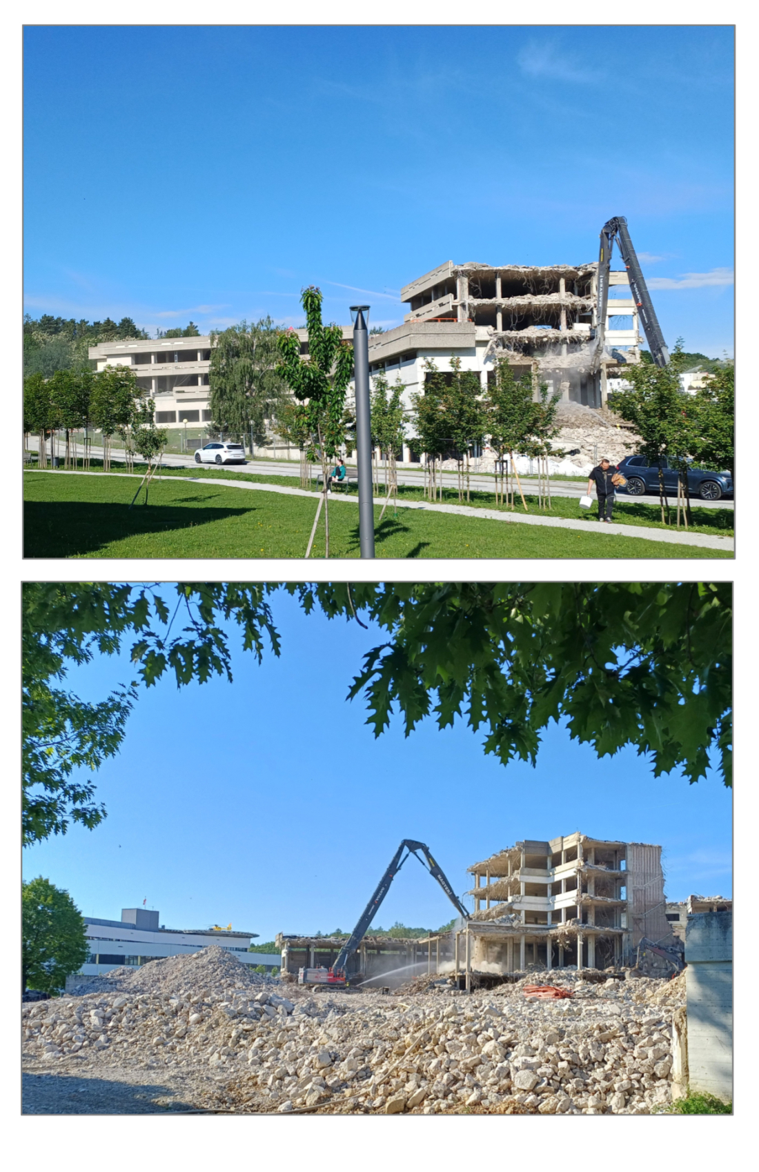 Abriss LKH – Krankenhaus Dornburggasse 80 - Ende Mai 2026