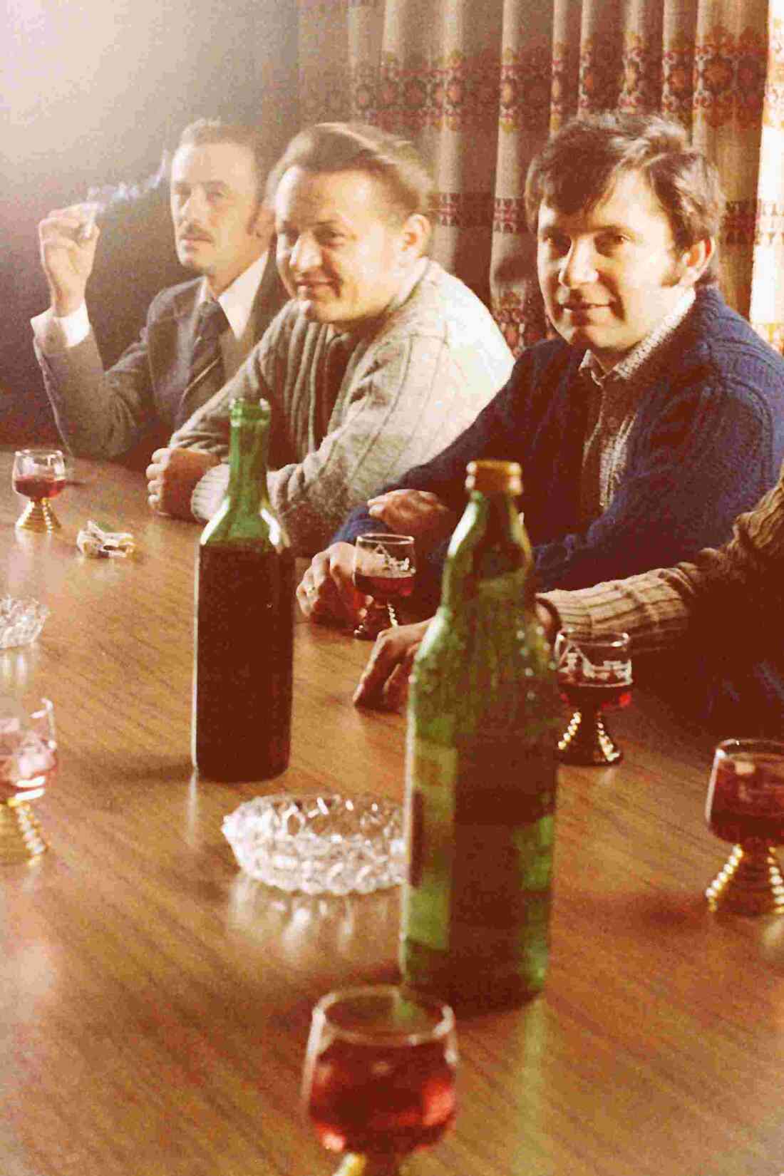 Herrenrunde im Gasthaus Posch - Glavanovits/Seper/Gabriel