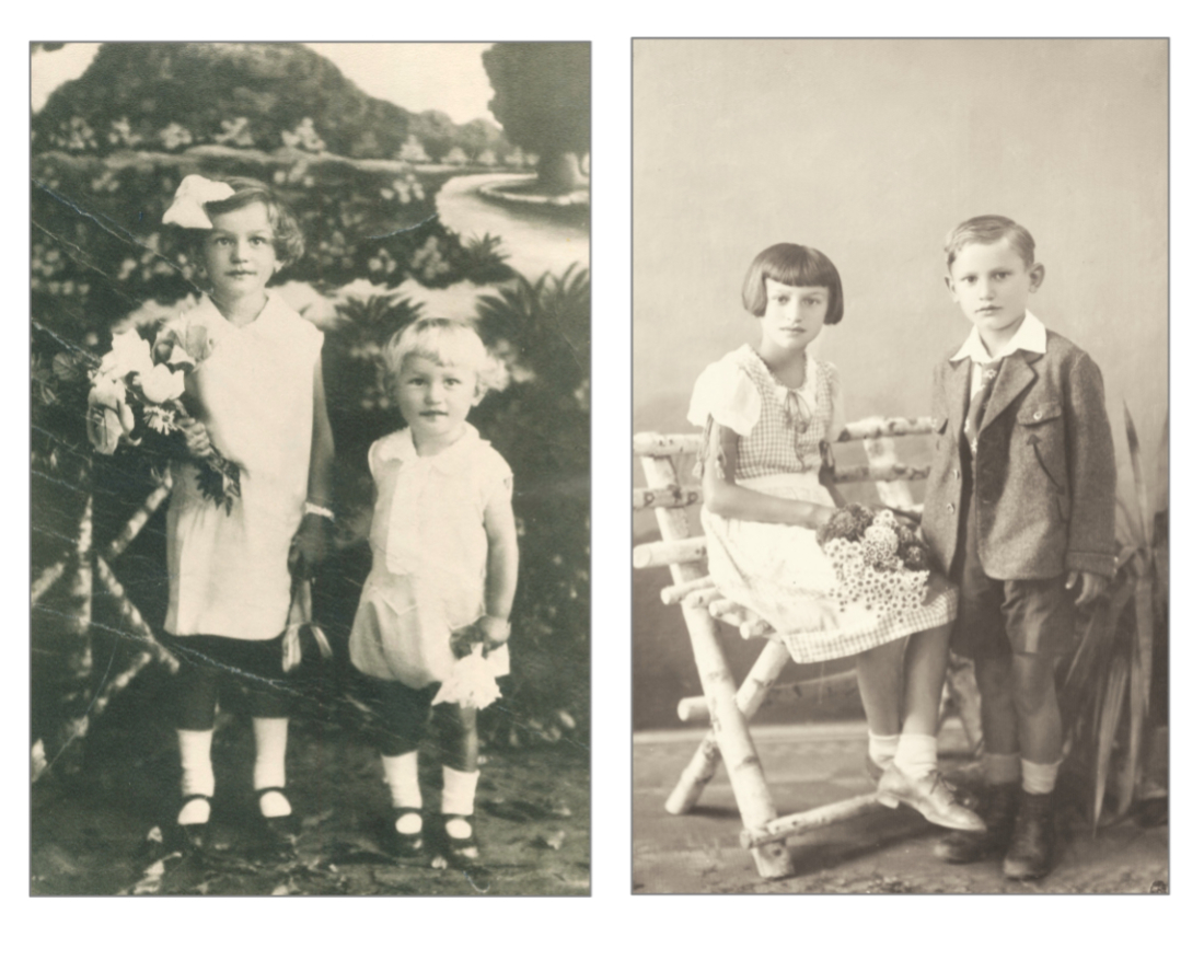 Bruder und Schwester der Fam. Mikovits