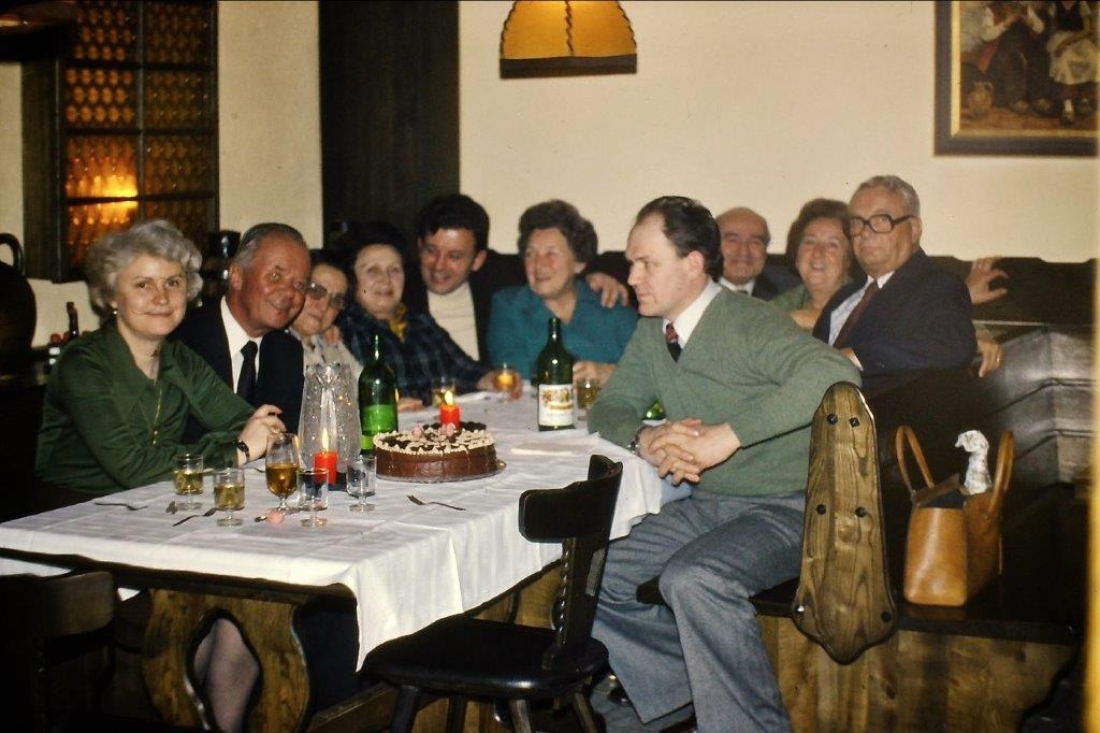 Akademiker Club früher Blunzn Partie - Istvanits/Wachter/Glatz/Herowitsch/Schwarz/Kamper;