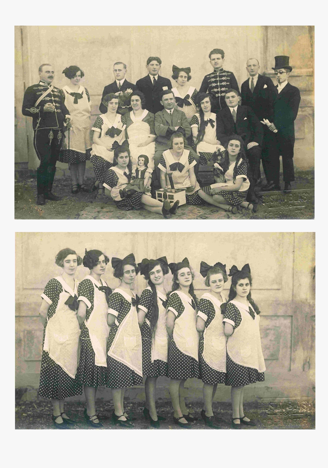 „Gyurkovics lanyok“ - Theater-Dilettantenvorstellung des Oberwarther Sportvereines - Farsky