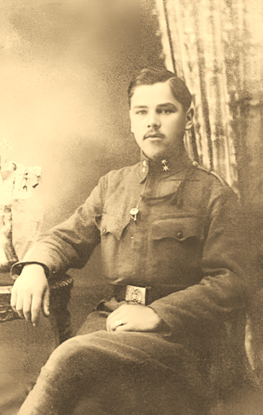 Alexander Gangoly I. (*1896/+1979) als Soldat der k&k Monarchie - OW294 / Rechte Bachgasse 63