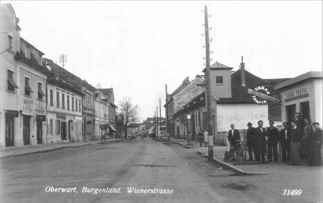 Ansichtskarte: Wienerstraße gegen SO
