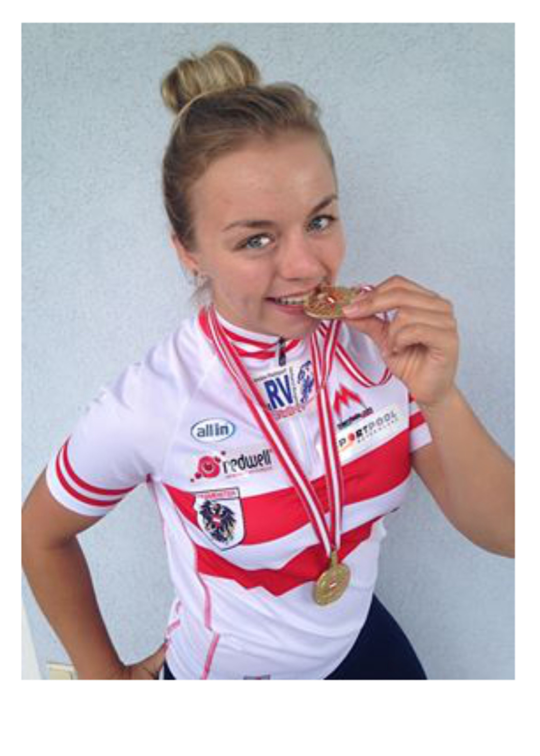 Verena Eberhardt (*St. Martin 1994) - Radsportlerin