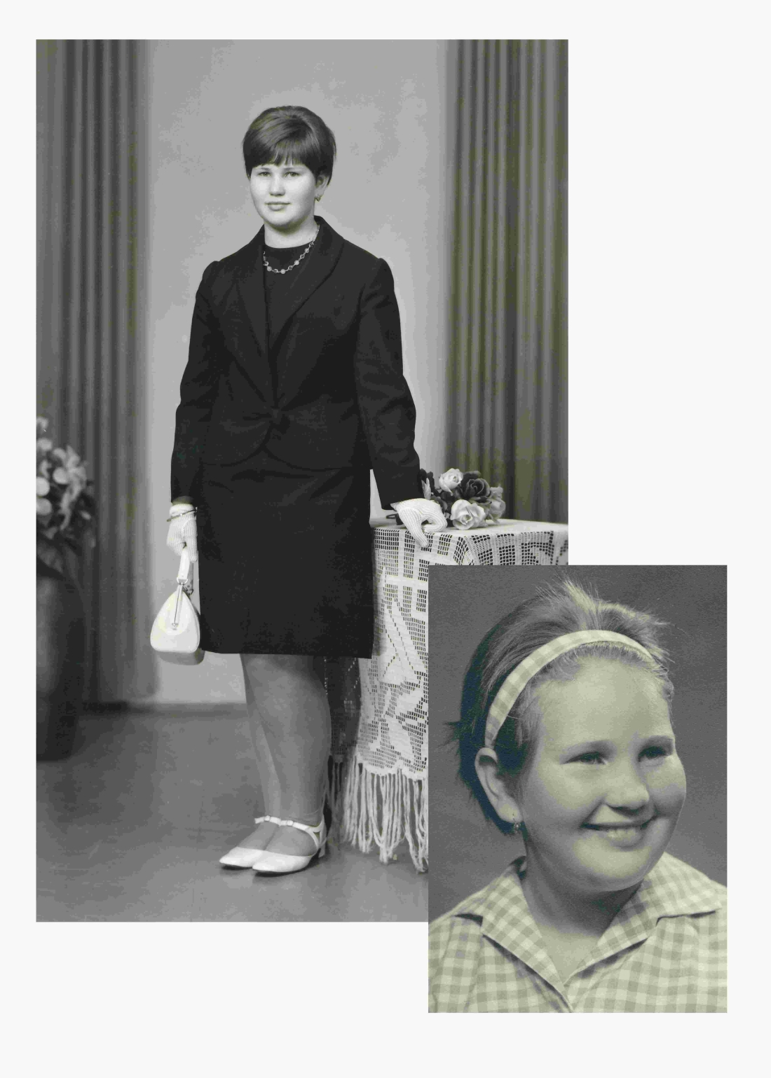 Konfirmationsbild: Margarethe "Gretel" Böcskör (*1953/2024+)