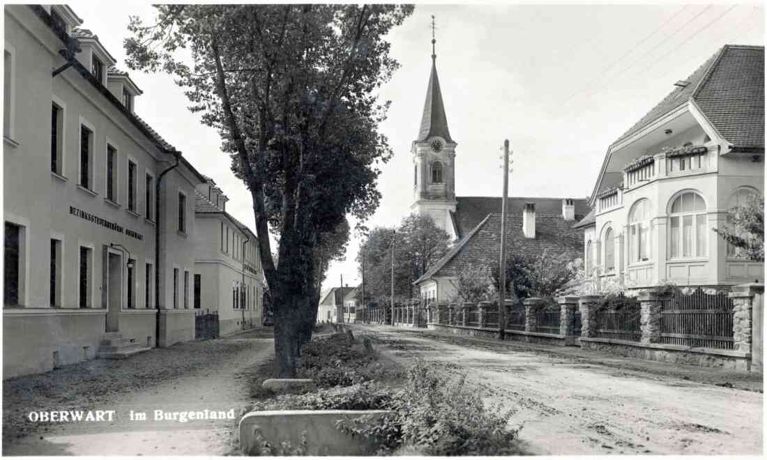 Ansichtskarte: Evang. Kirchengasse
