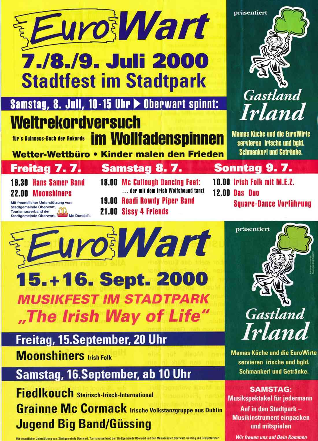 EuroWart 2000: Plakate