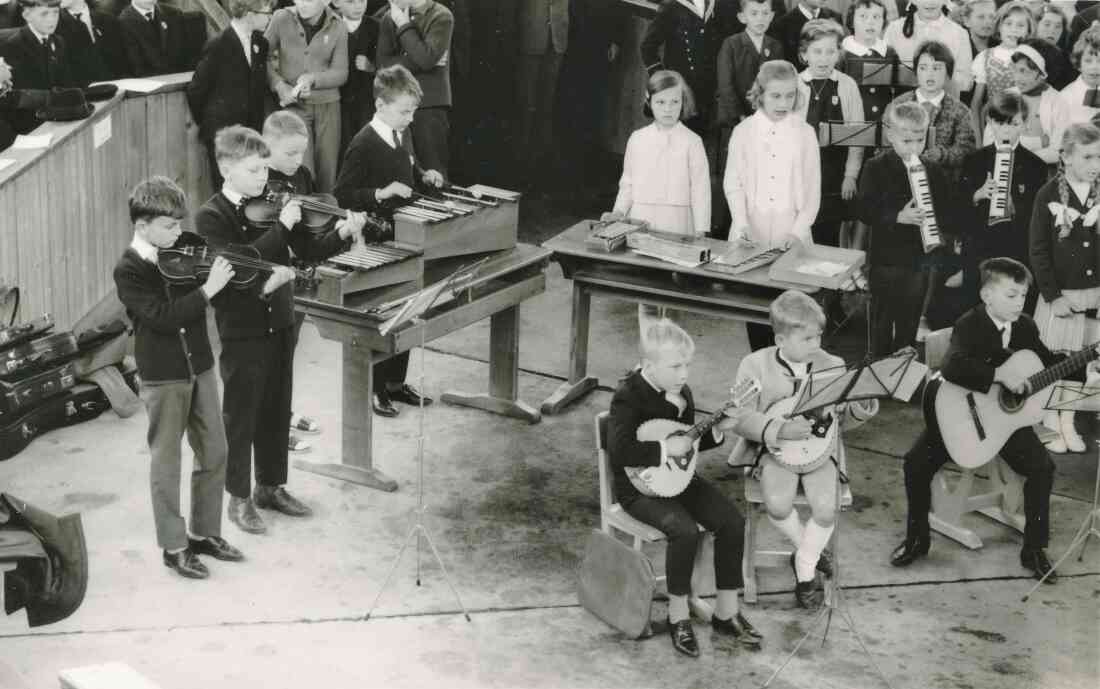 Jugendsingen in der Rotunde