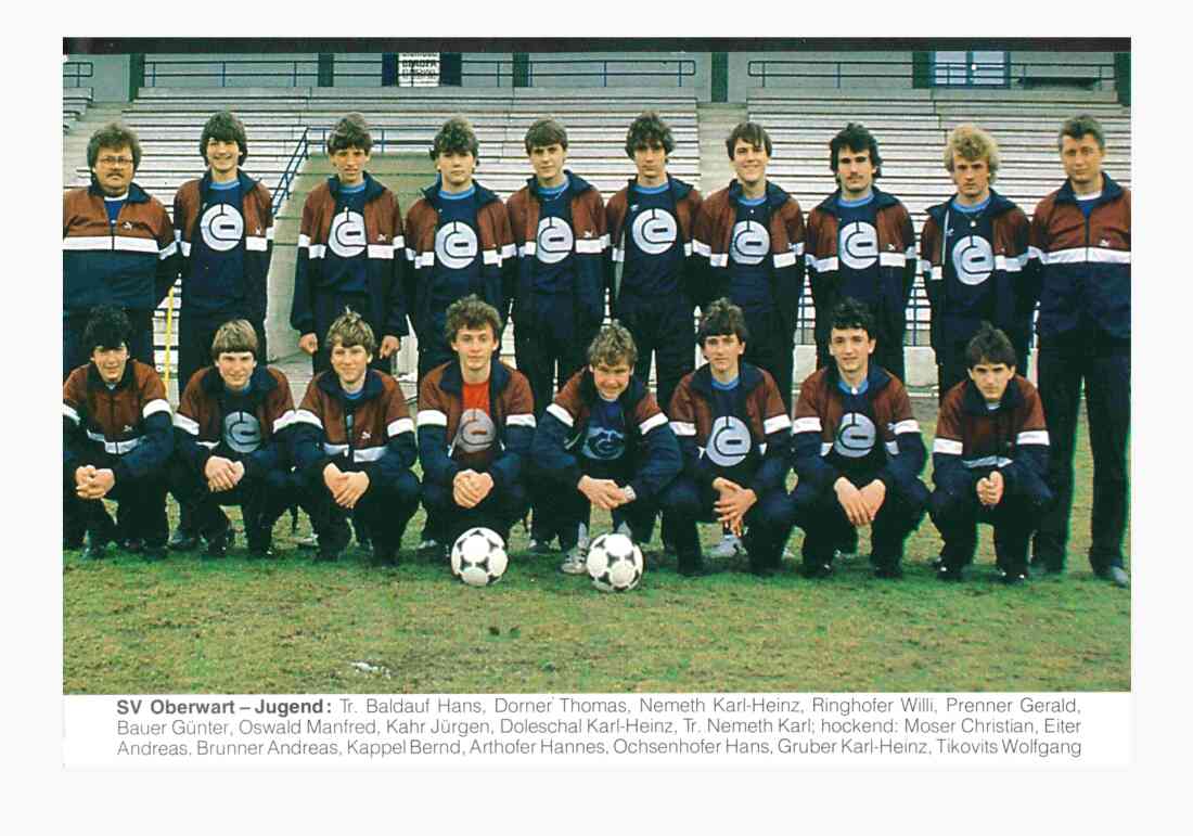 Fußball: SVO-Jugendmannschaft vor der Teilnahme am Gothia Cup in Göteborg - Trainer Karl Nemeth und Hans Baldauf