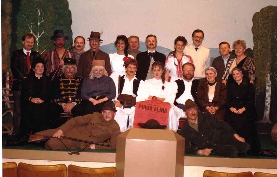 Reformierter Leseverein: Theaterstück "Piros alma" 1987
