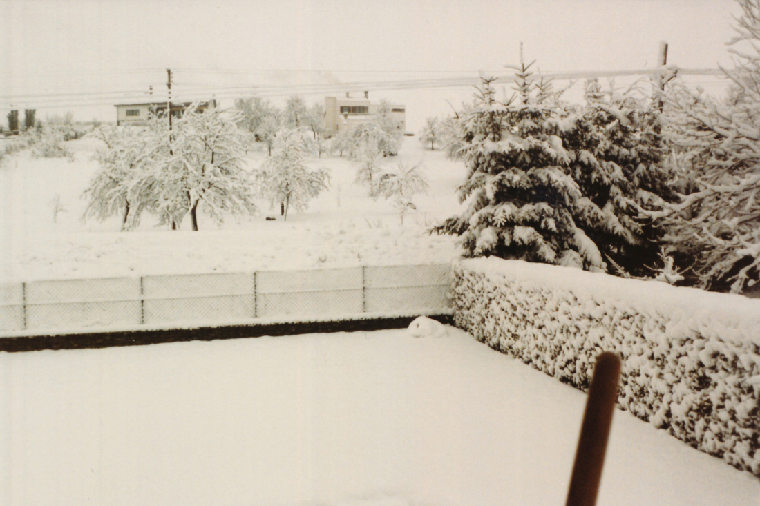 18. März 1985: Oberwart im Schnee