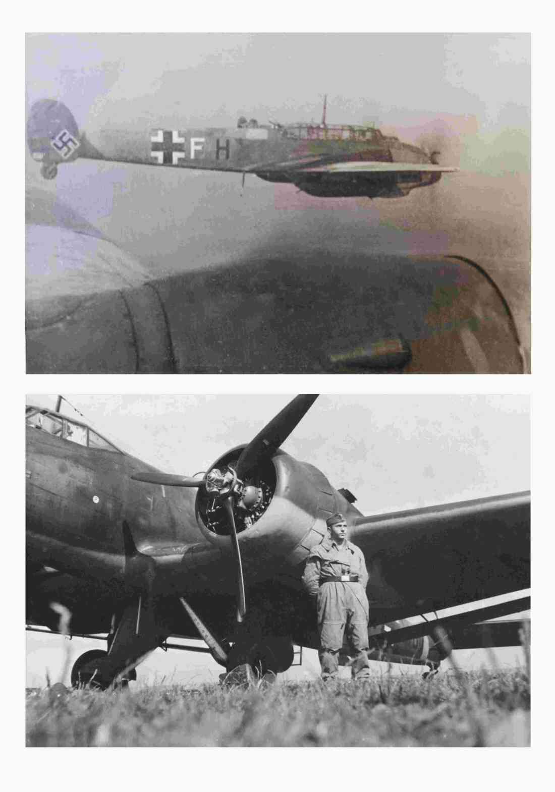 Soldat (Bordfunker) der deut. Wehrmacht: Alexander Benkö (*1919/+1944)