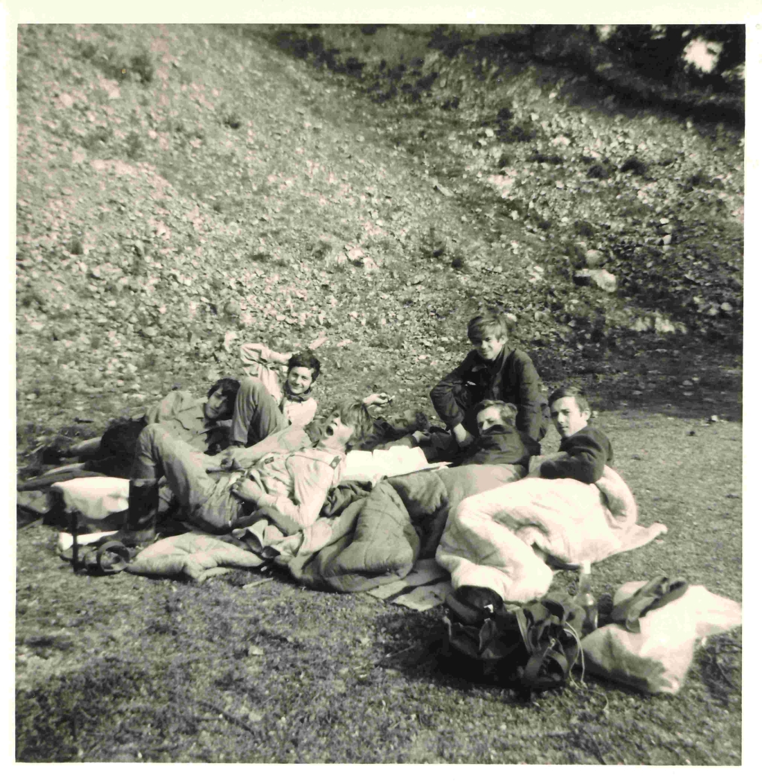 Pfadfinder: Nächtigung in freier Natur - "Überlebensmarsch" von Kirchschlag nach Oberwart - Traxler/Imre/Holler/Kurz/Sieber/Keindl