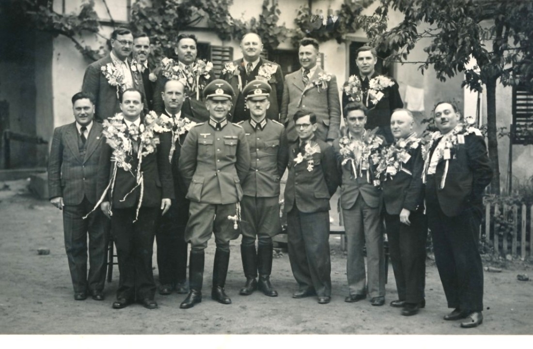 Musterung im Jahre 1939 ca.