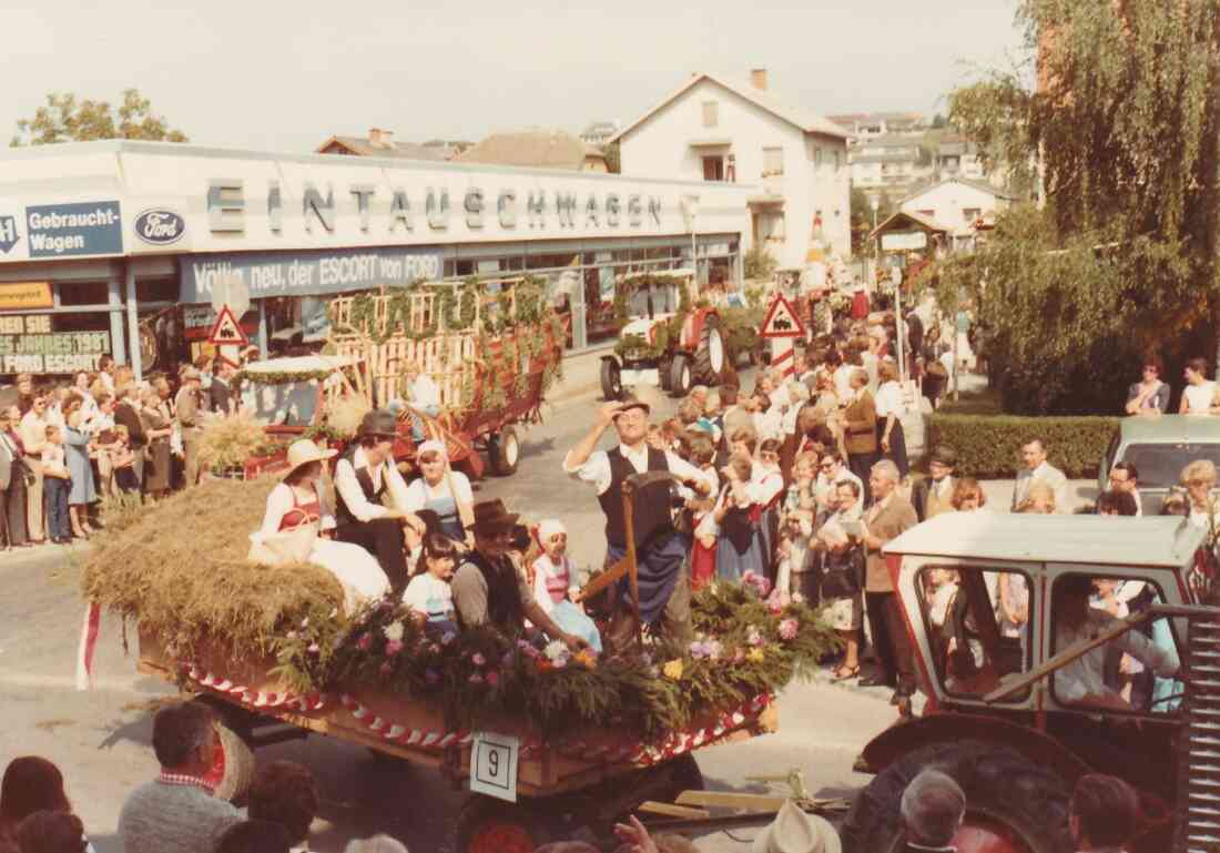 Erntedankfest - Umzug