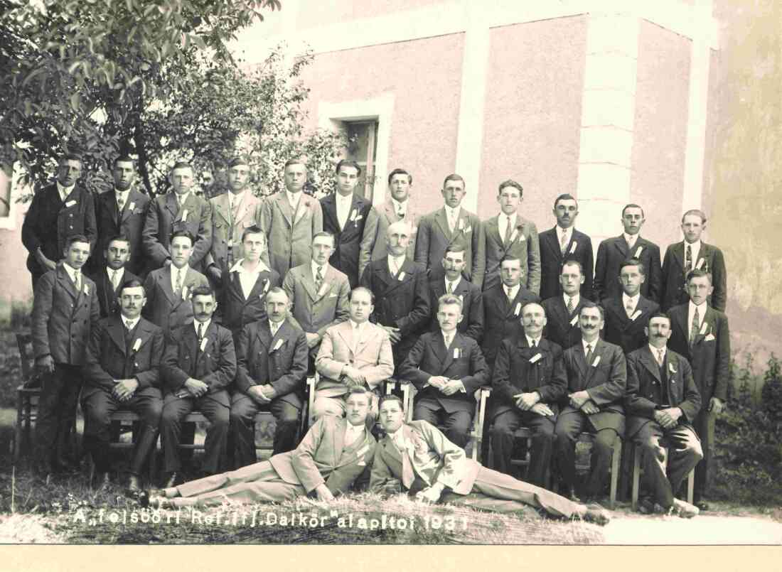 Oberwarter Reformierter Jugend - Singkreis 1931