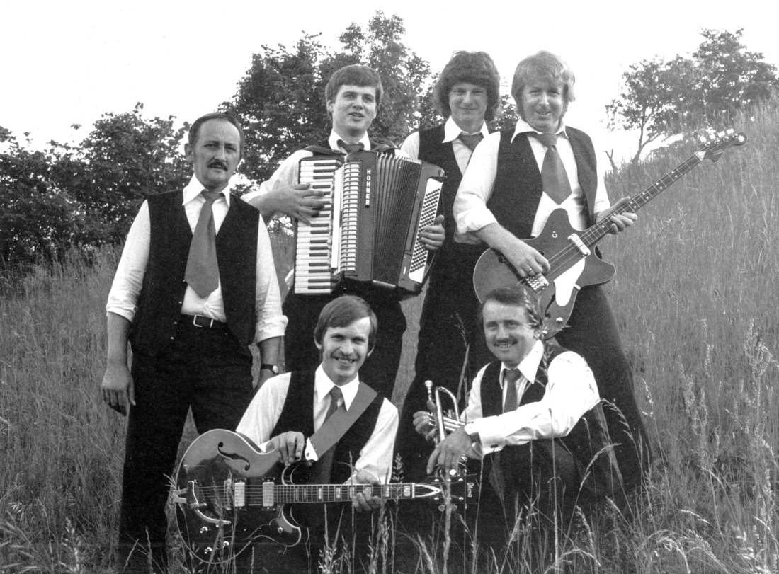 Musikgruppe-Band: Das Burgenlandsextett - mit den beiden Oberwartern Franz Kojnek und Heinz Grünauer - Schlögel/Plank/Pfeiffer