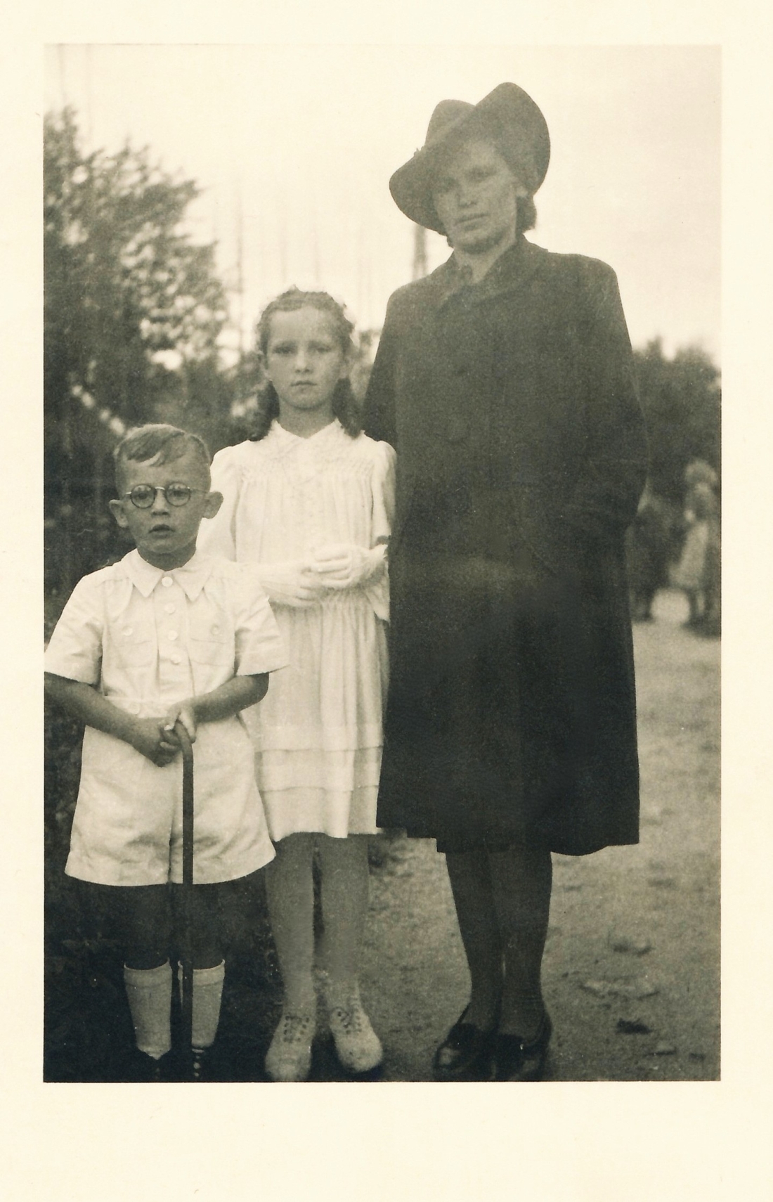 Erstkommunion von Elfi Graf (verh. Langer, *1936/+2015) - Hicke