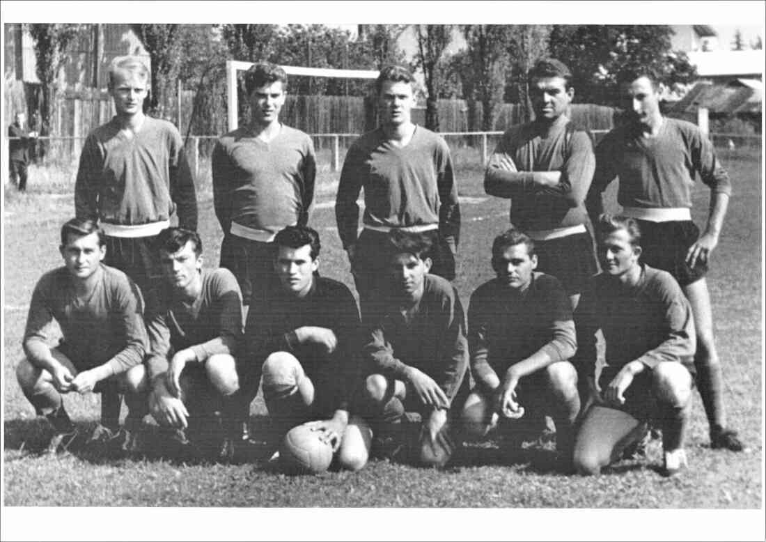 Fußball: Reservemannschaft des SC Oberwart - 1964